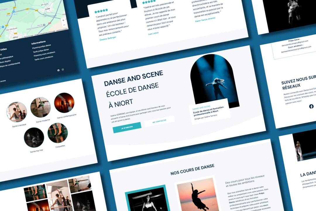 Simon Moinet refonte de site web à Niort