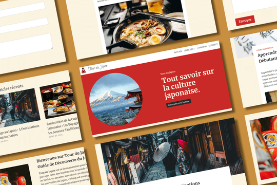 Portfolio - Tour du Japon